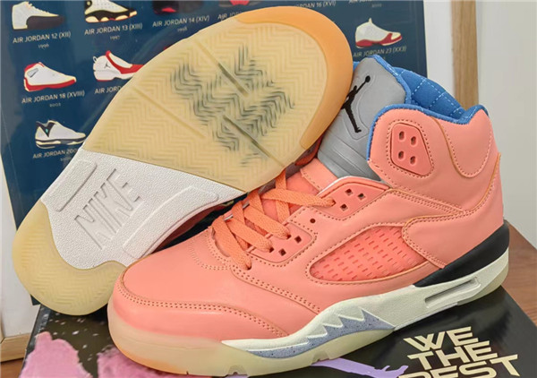 Men's Running Weapon Air Jordan 5 Pink Retro Low Doernbecher Michael Shoes 052 Men's Running Weapon Air Jordan 5 Pink Retro Low Doernbecher Michael Shoes 052
